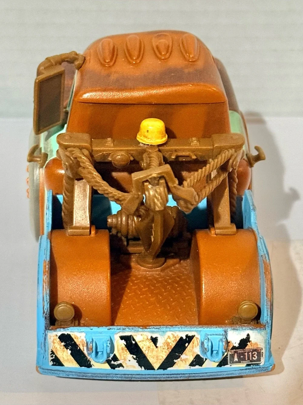 Disney Pixar Cars Tow Mater Pull Back Truck Reverse ⭐️Pre-Used Fair⭐️